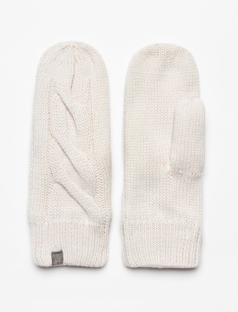 Mitaines en tricot torsadé Mitaines en tricot torsadé