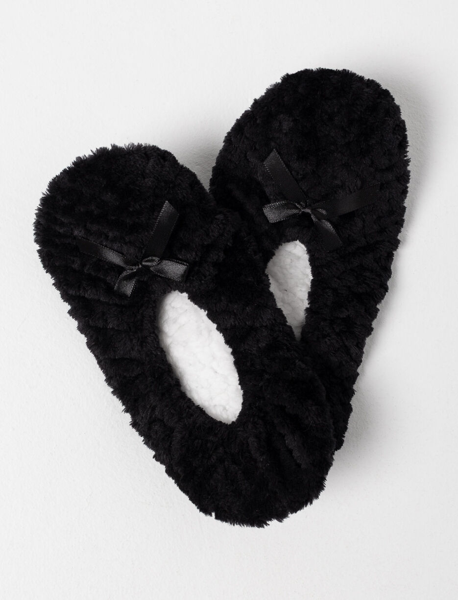 Pantoufles en peluche antidérapantes