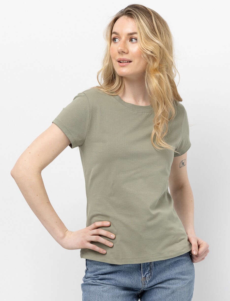 T-shirt basique en coton bio T-shirt basique en coton bio