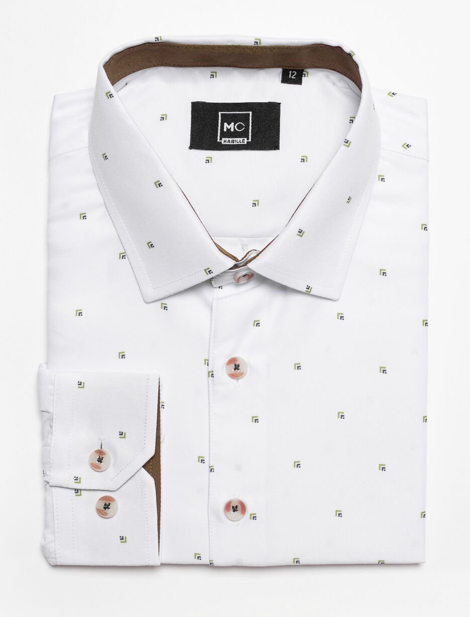 Chemise à motif - ado garçon