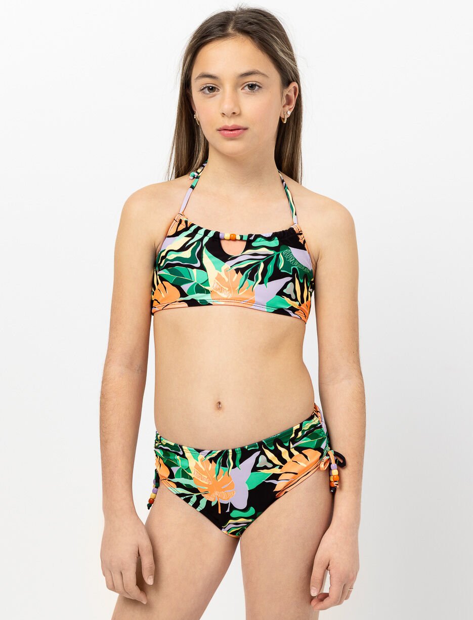 Maillot 2 pi&egrave;ces imprim&eacute; nou&eacute;