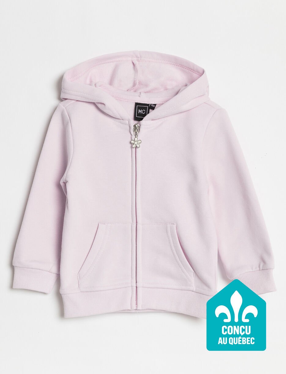 Kangourou zippé uni Kangourou zippé uni