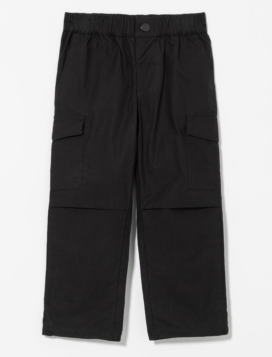 Pantalon cargo à chevilles ajustables - petit garçon