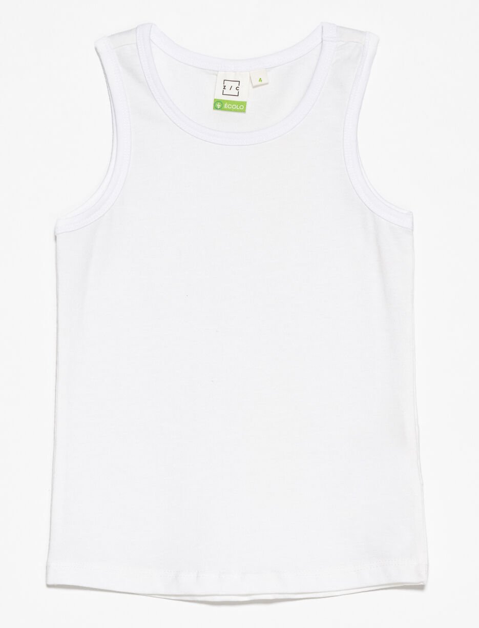 Solid Organic Cotton Tank Top