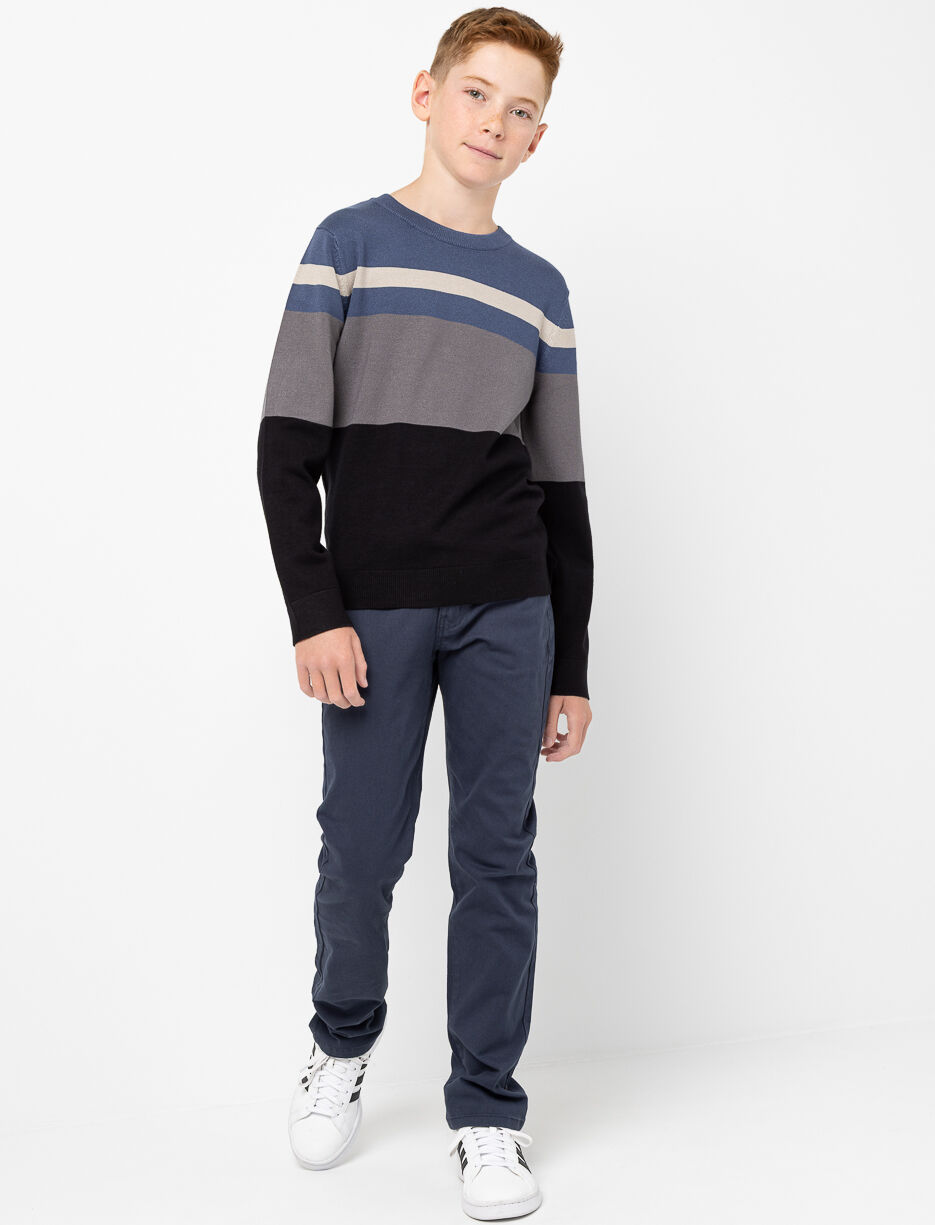 Pantalon étroit à taille régulière