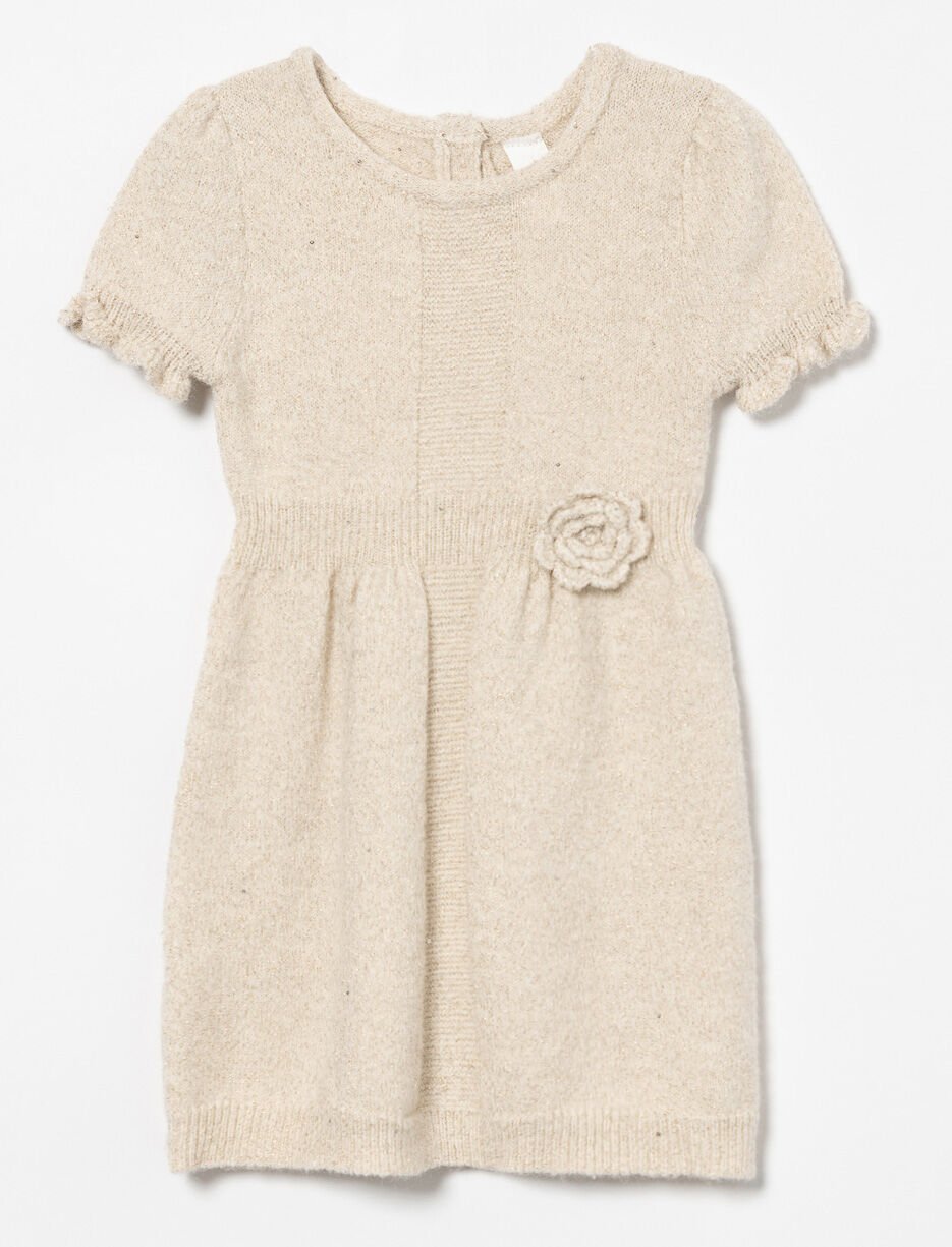 Robe en tricot à volants - petite fille