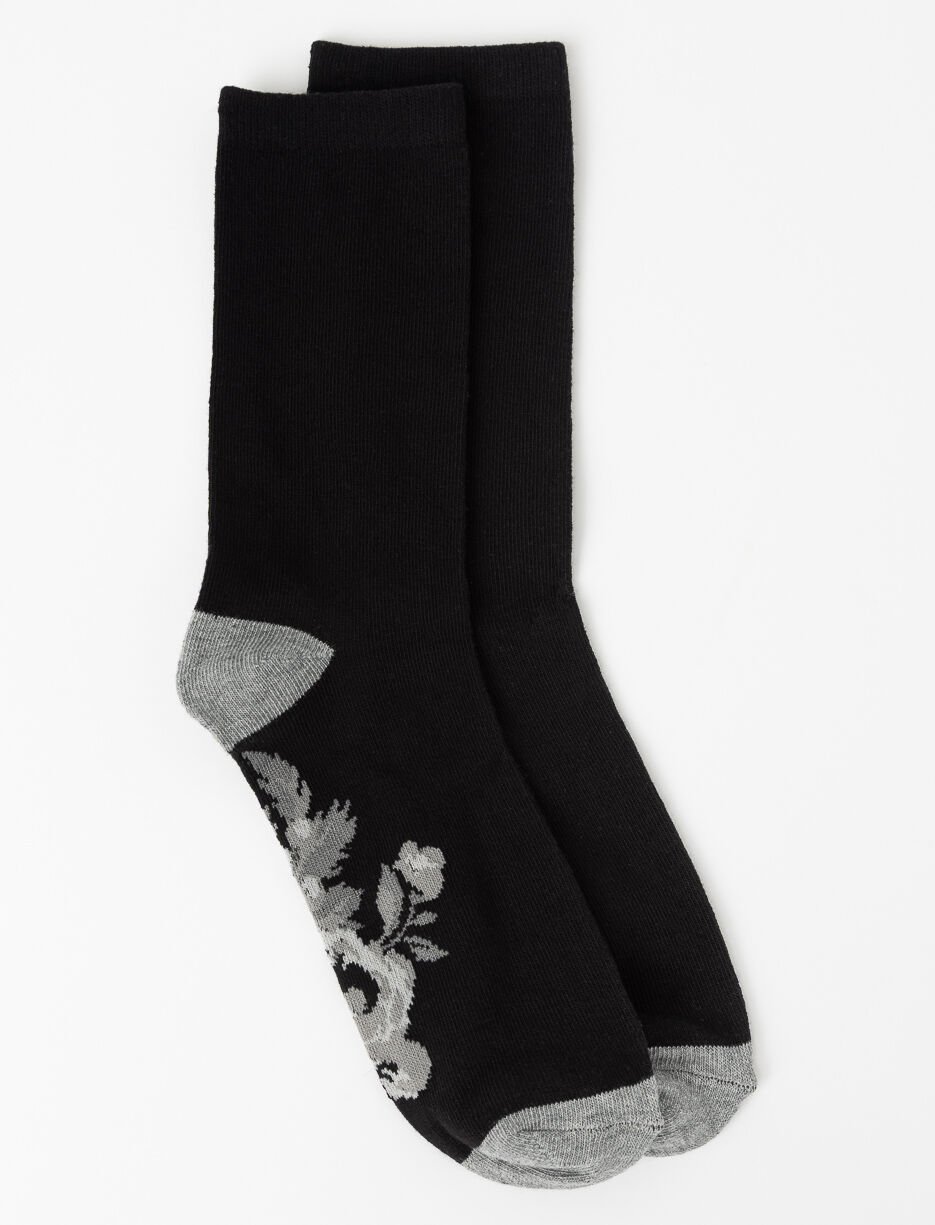 Printed Crew Socks