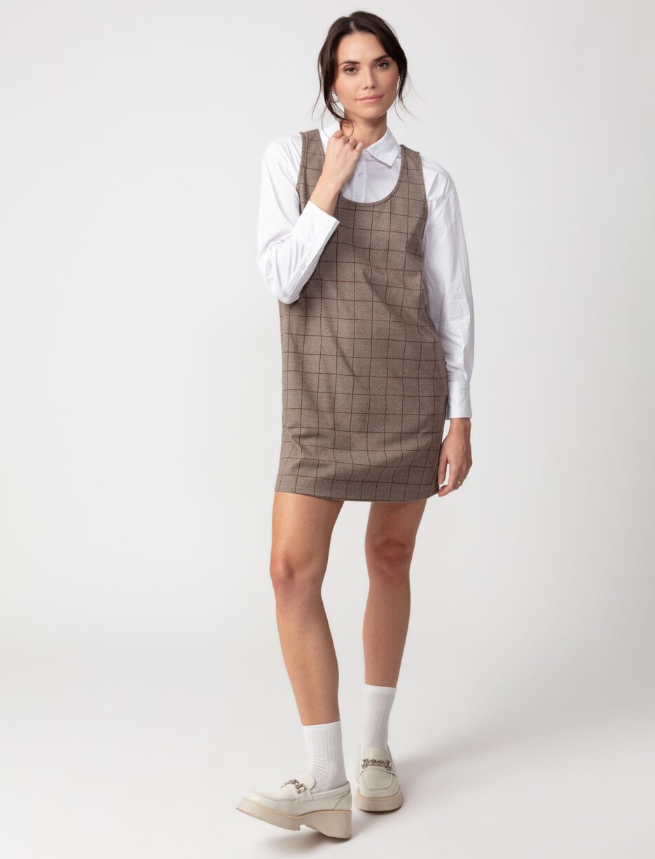 Jumper &agrave; carreaux