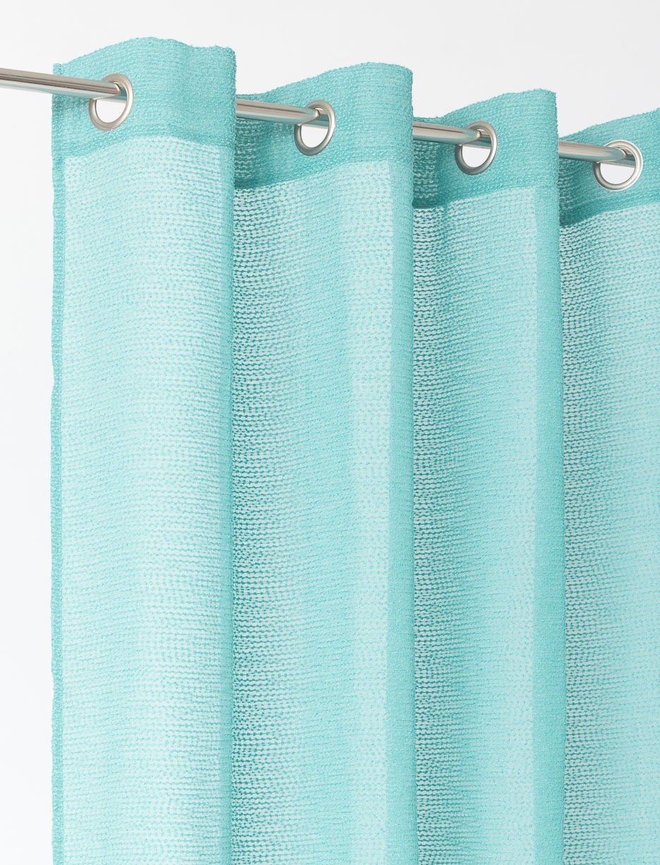 Panneau de rideau en tulle texturé Panneau de rideau en tulle texturé