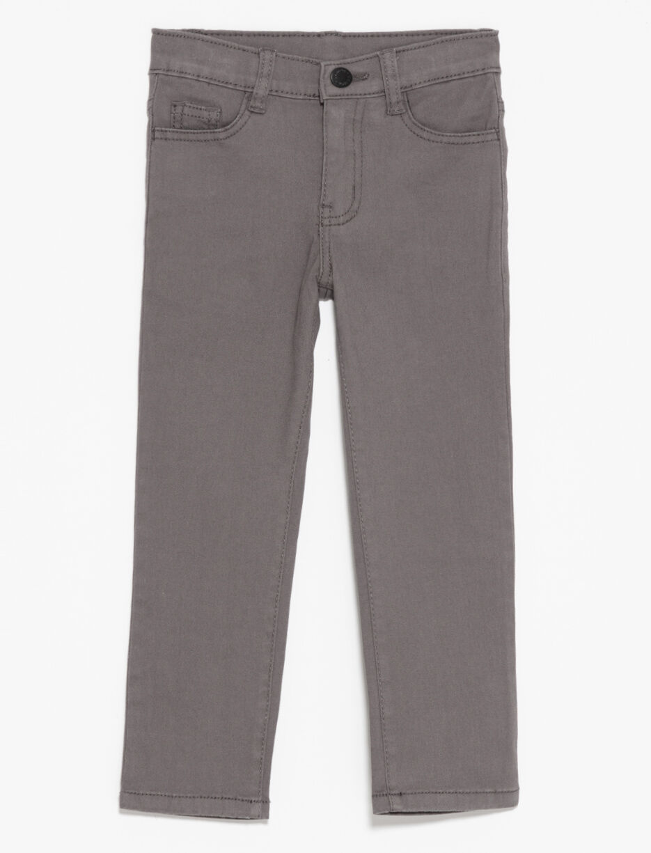 Pantalon étroit à taille régulière