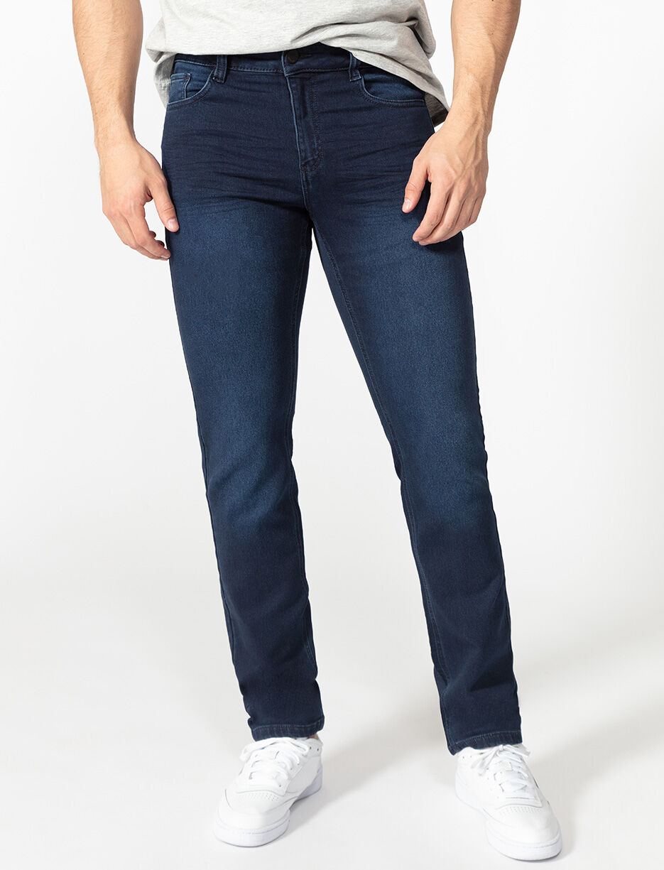 Jean étroit à taille régulière