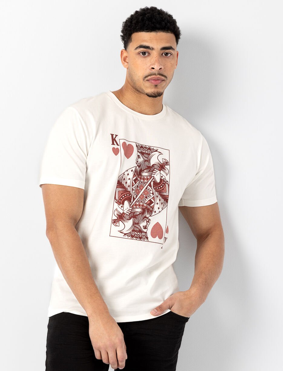 T-shirt en coton bio imprim&eacute; - DISPONIBLE BIENT&Ocirc;T