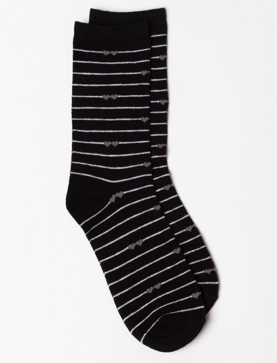 Printed Crew Socks