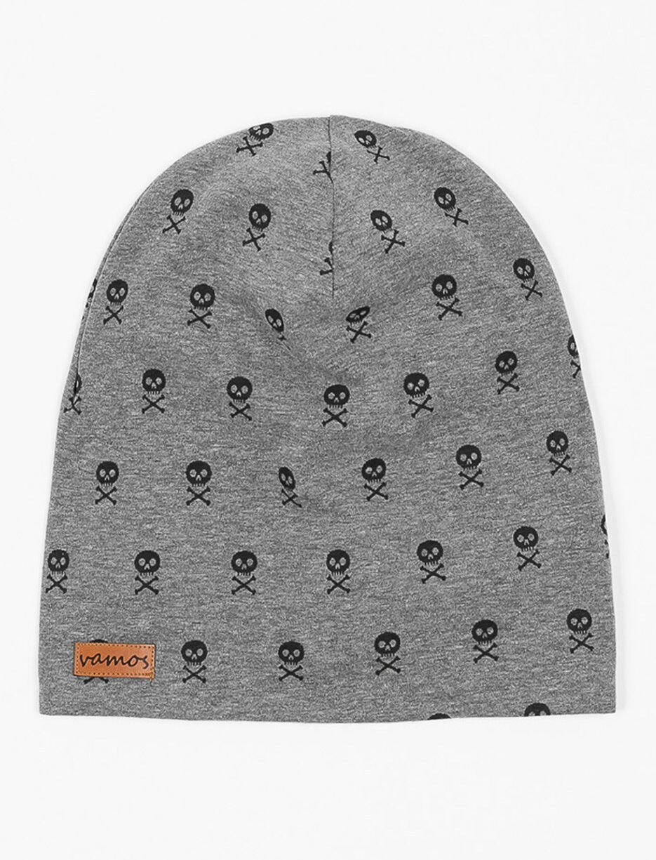 Tuque rayée en coton bio - enfant