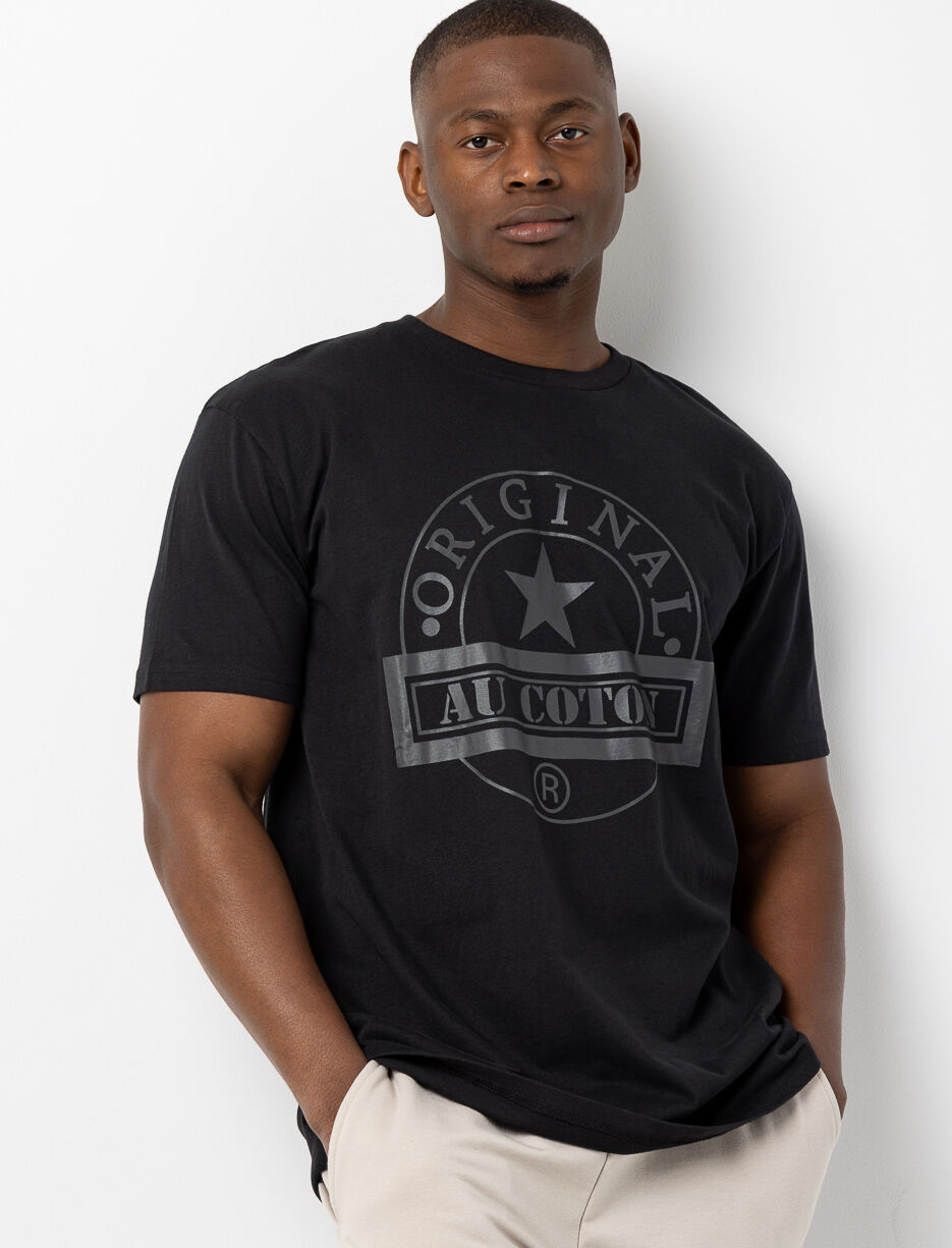 T-shirt imprimé à col rond