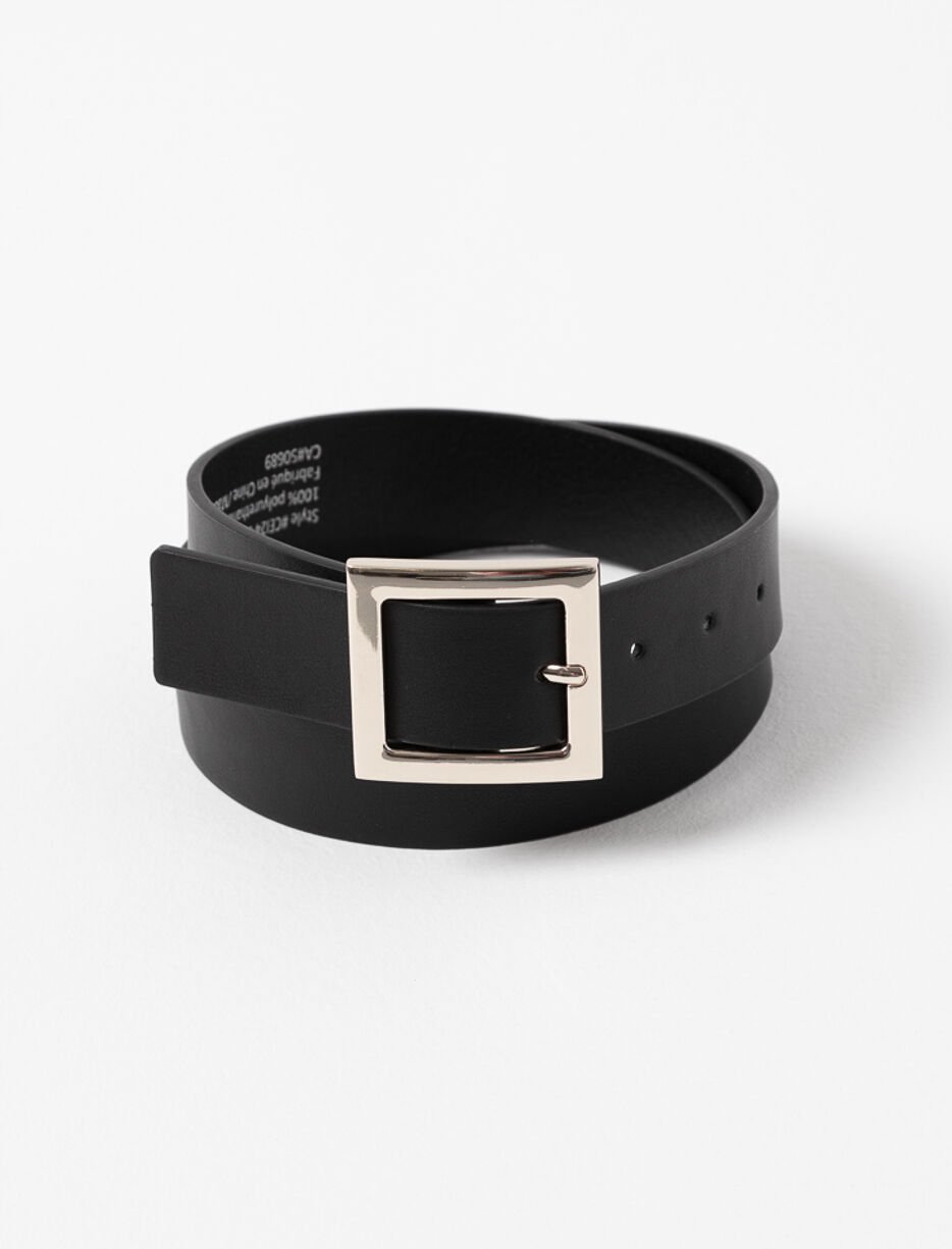 Ceinture en faux cuir