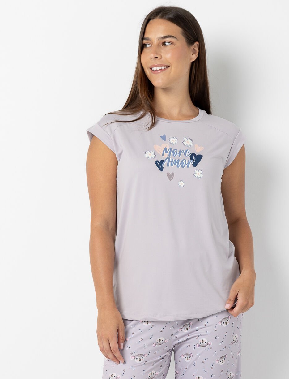 Printed PJ T-shirt
