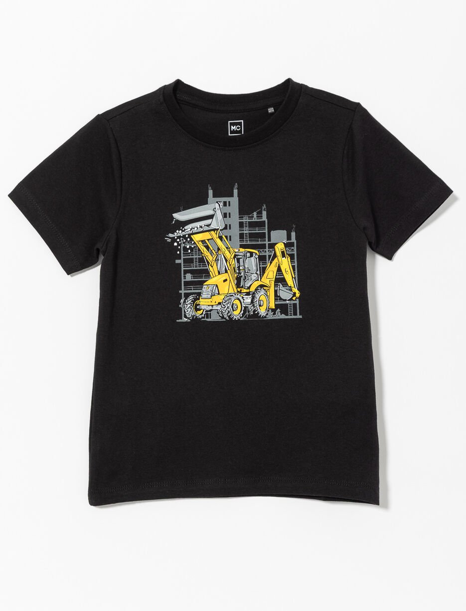 T-shirt imprimé à col rond - petit garçon