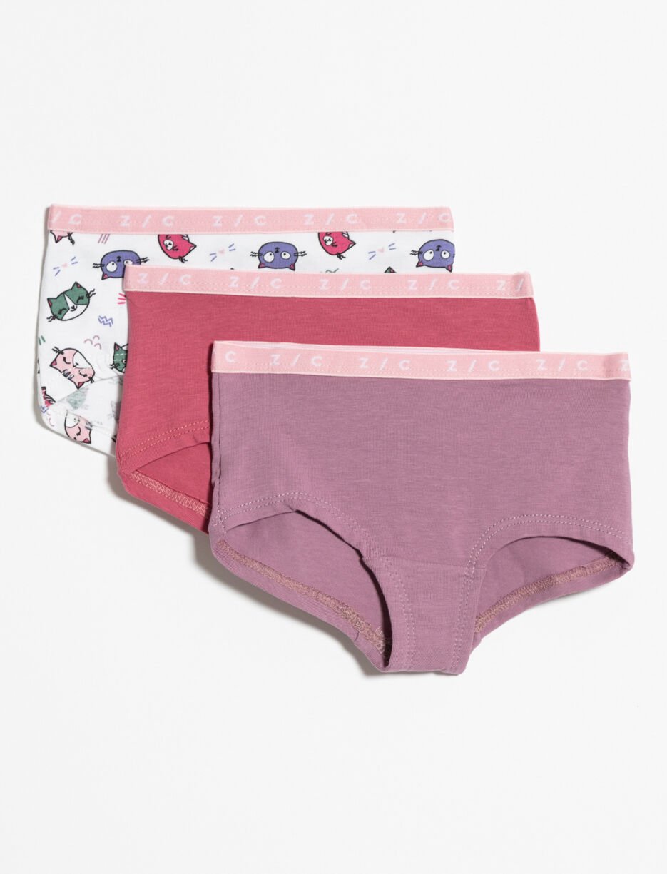 Culottes garçonnes - paquet de 3