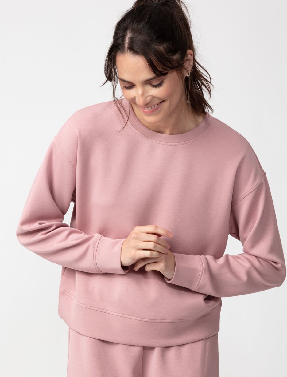 Cropped Sports Sweater