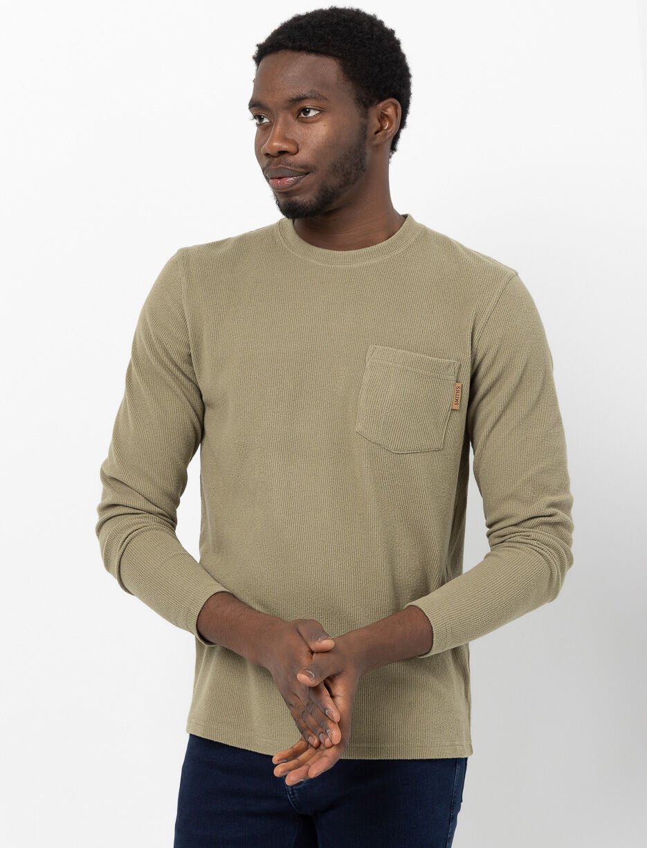 T-shirt thermique à col rond