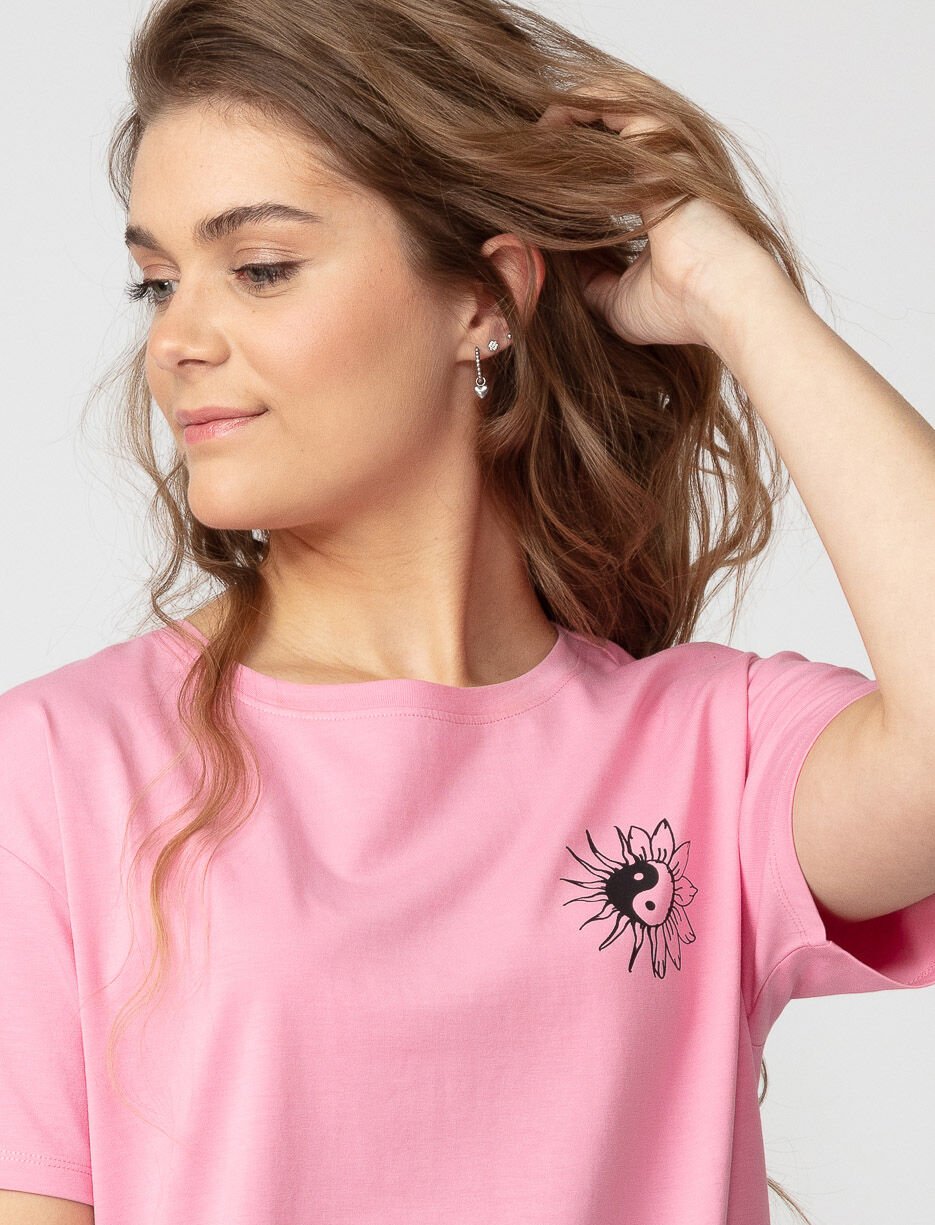 Robe t-shirt imprim&eacute;e