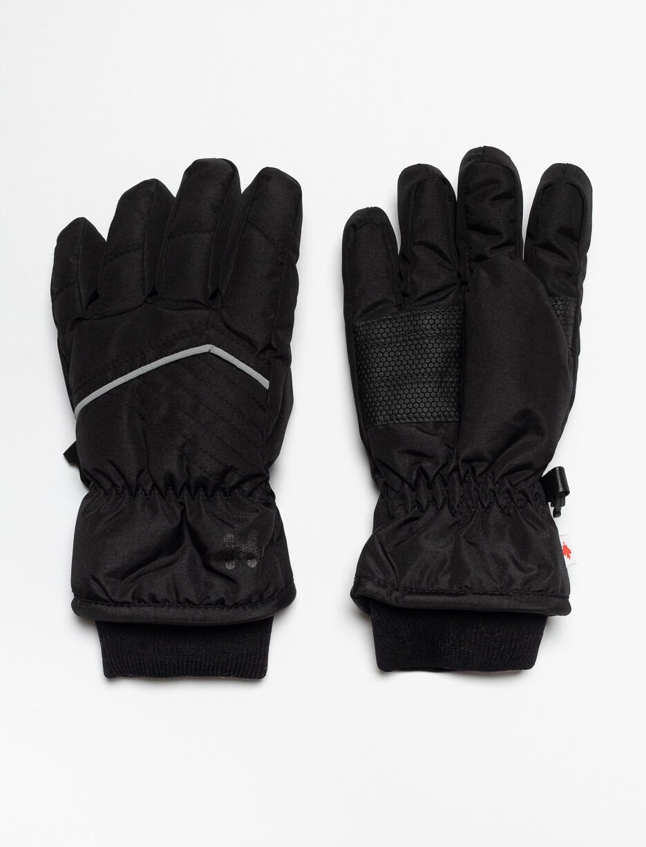 Insulated Ski Gloves with Reflective Details