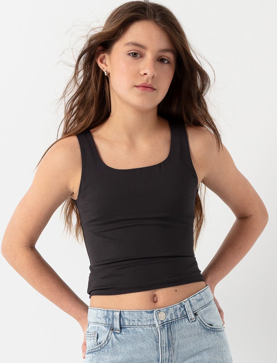 Camisole réversible sans coutures