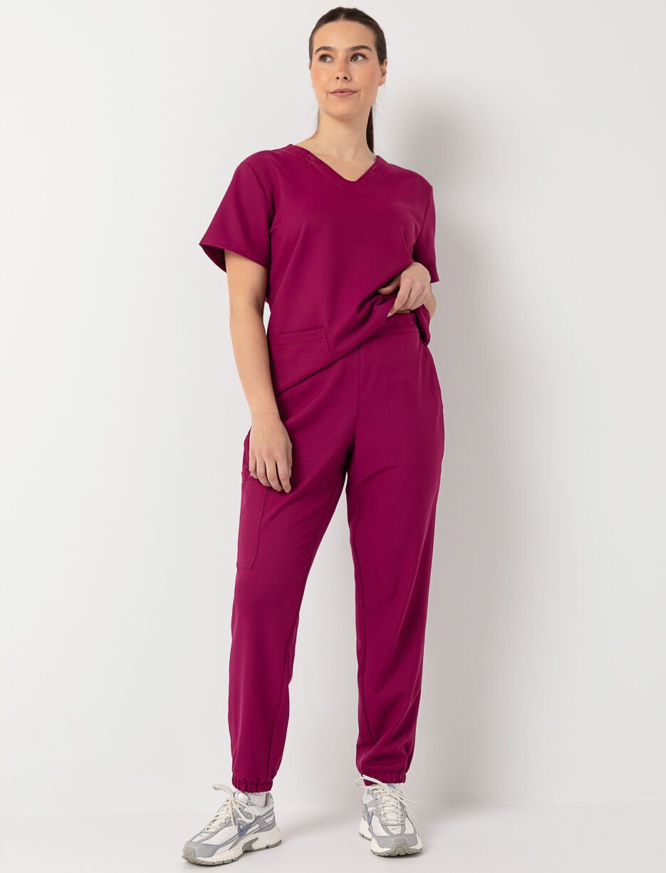 Pantalon d'infirmière uni