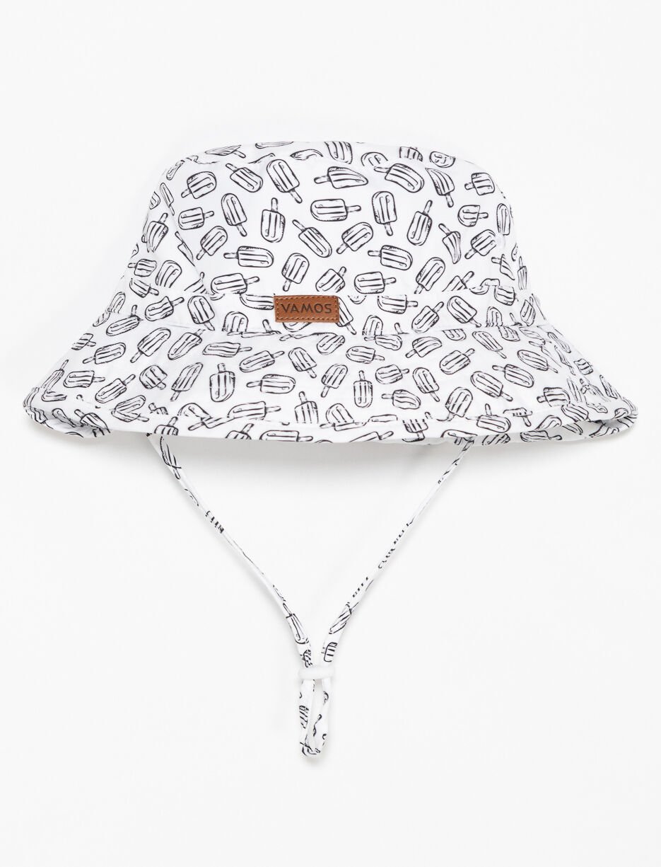 Bucket Hat with Drawstring