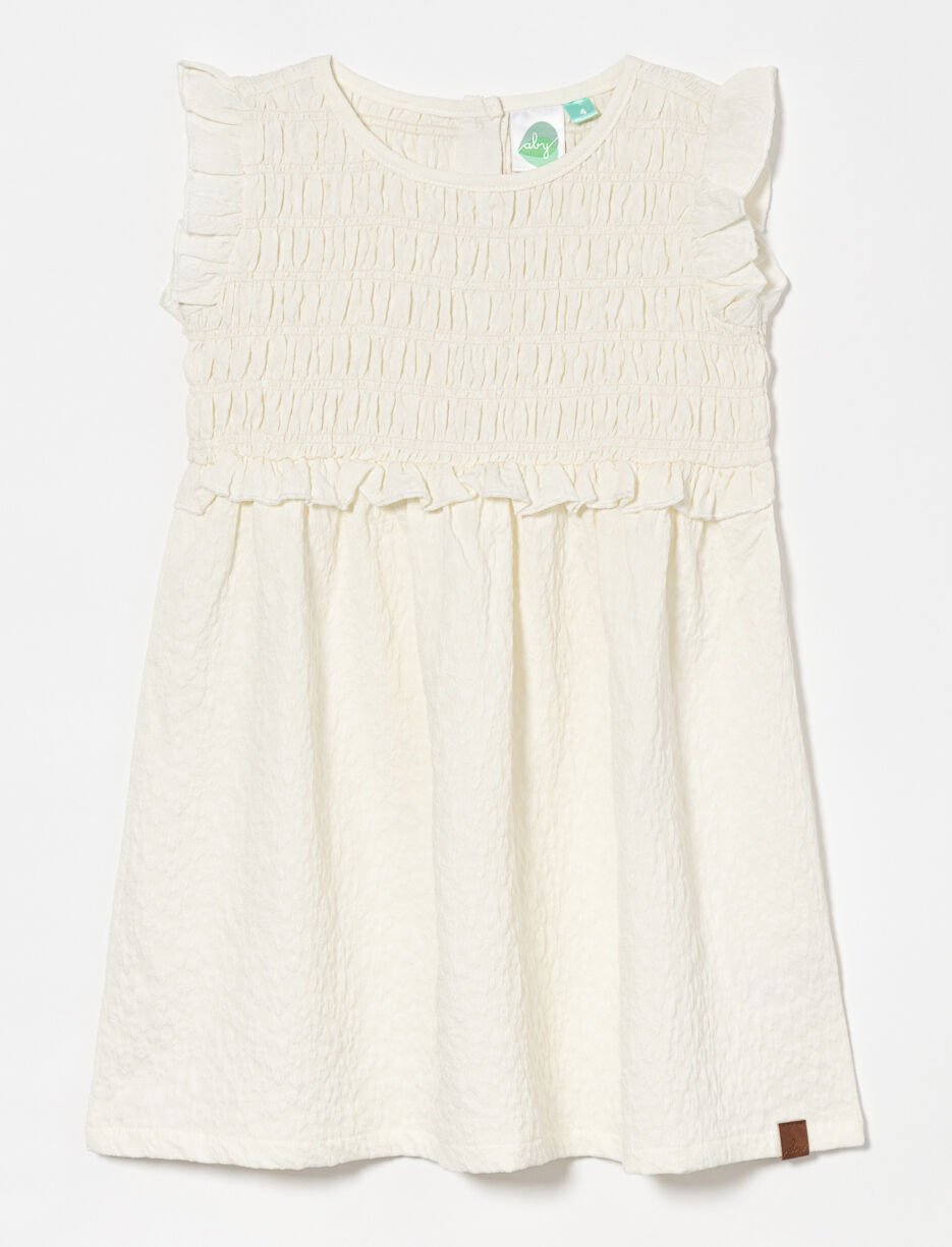 Robe textur&eacute;e &agrave; nid d'abeille