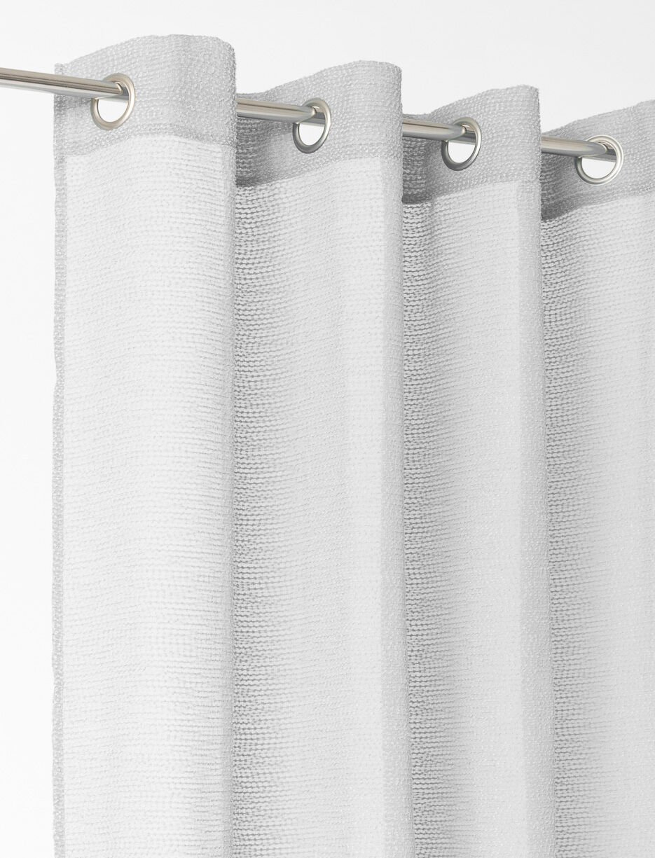 Panneau de rideau en tulle texturé Panneau de rideau en tulle texturé