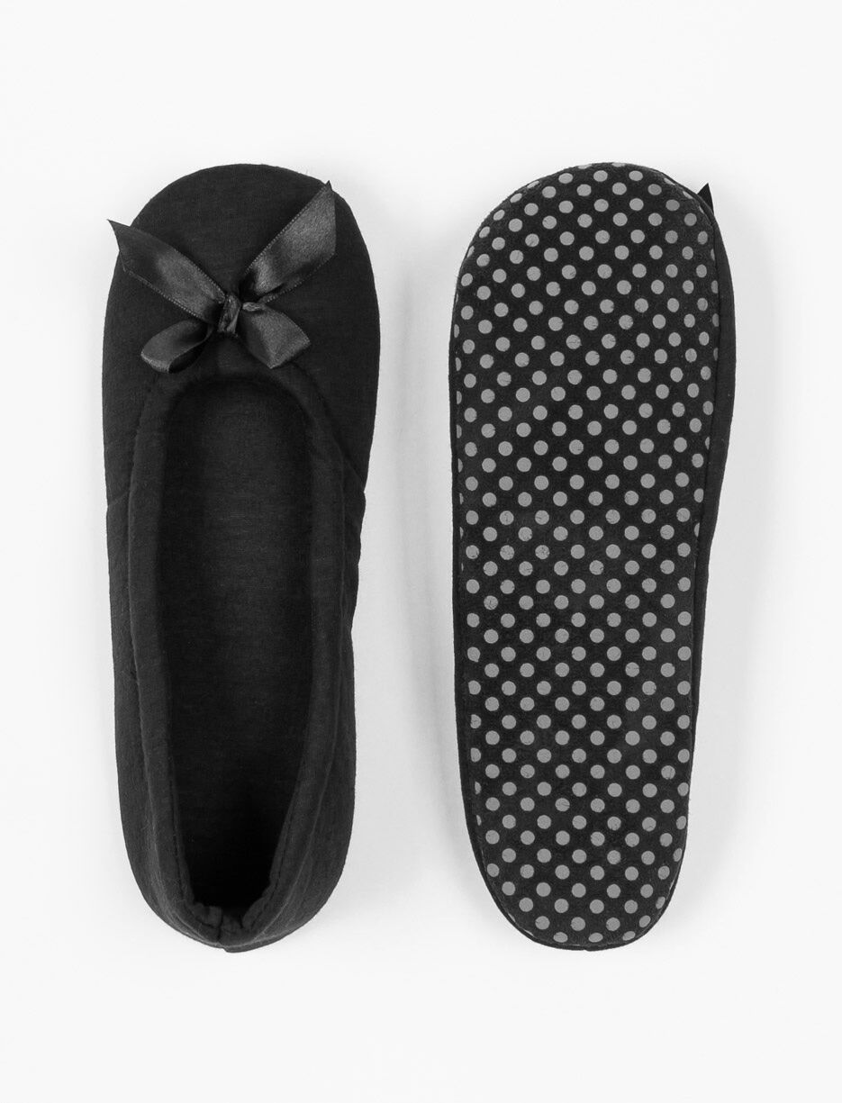 Pantoufles à rayures