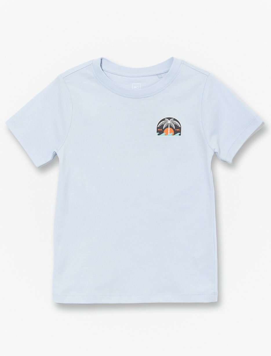 T-shirt en coton bio imprimé