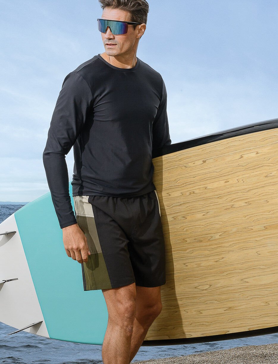 Maillot dermoprotecteur &agrave; manches longues