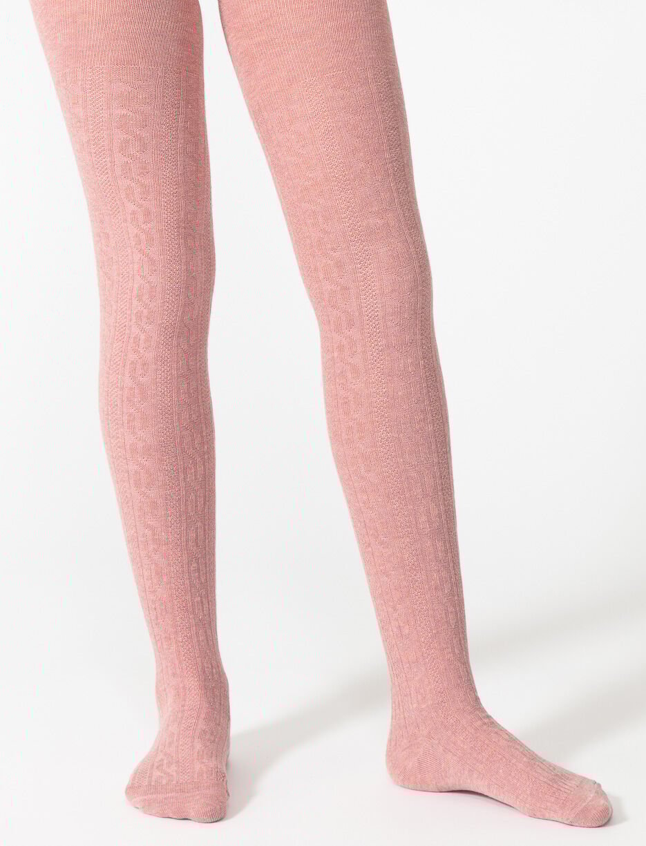 Collant texturé opaque