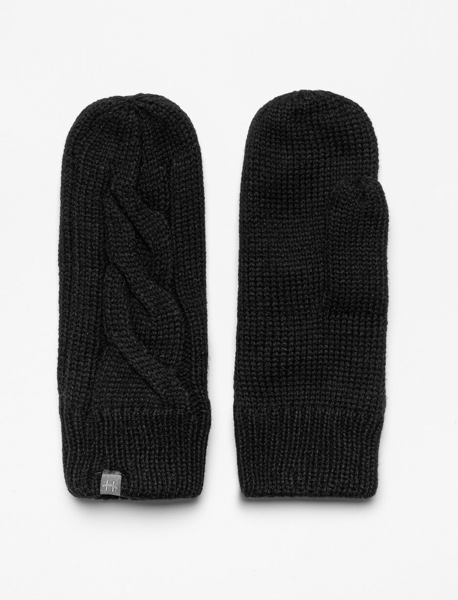 Mitaines en tricot torsadé Mitaines en tricot torsadé