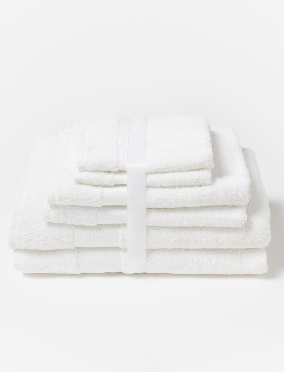 Ensemble de 6 serviettes blanches