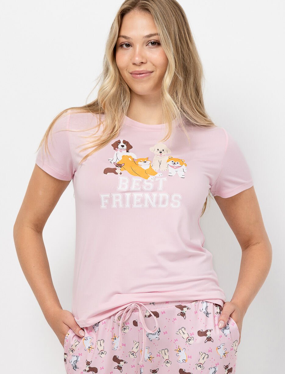 T-shirt de pyjama imprimé
