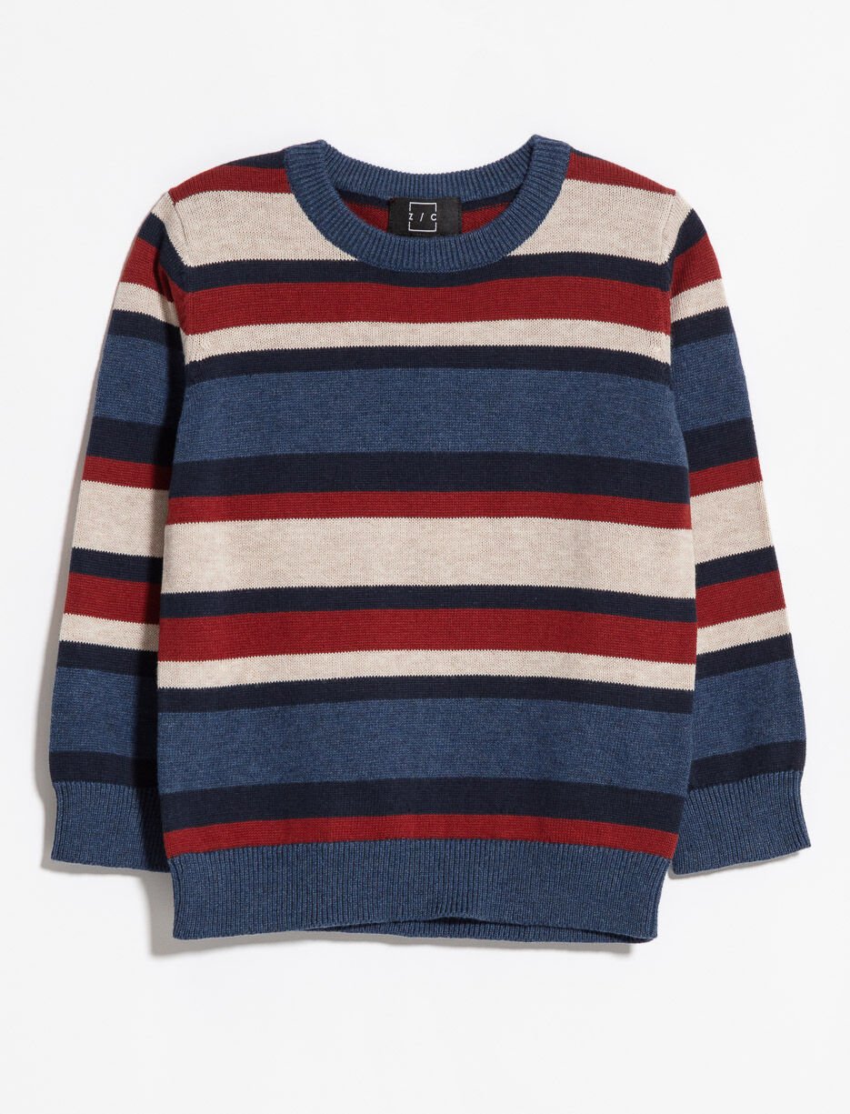 Chandail de tricot &agrave; rayures