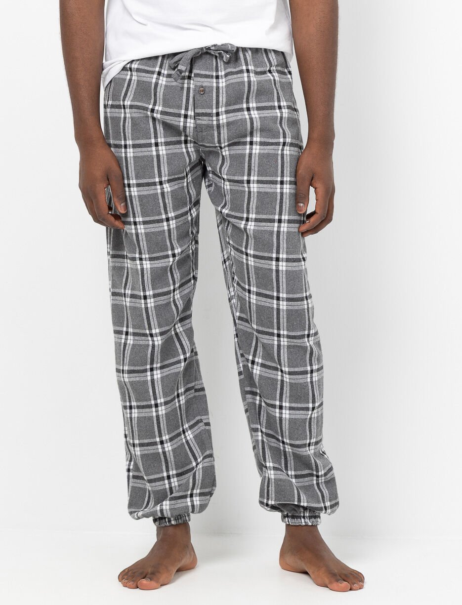 Pantalon de pyjama en flanelle à carreaux