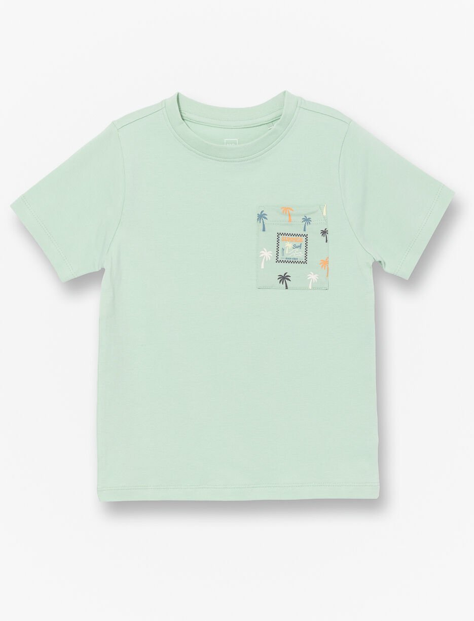 Solid T-shirt with Pocket