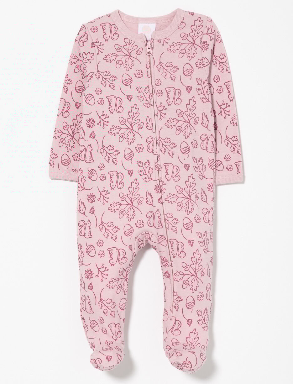 Pyjama 1 pièce à imprimé nature