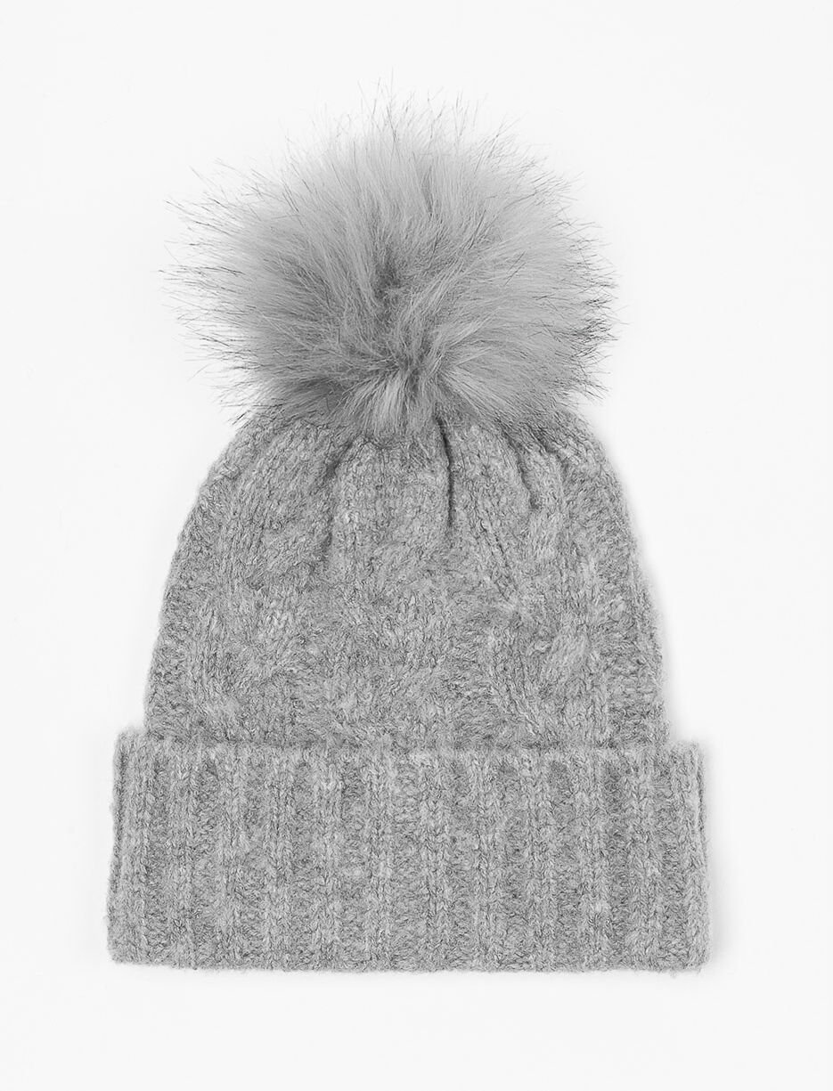 Tuque douce &agrave; pompon