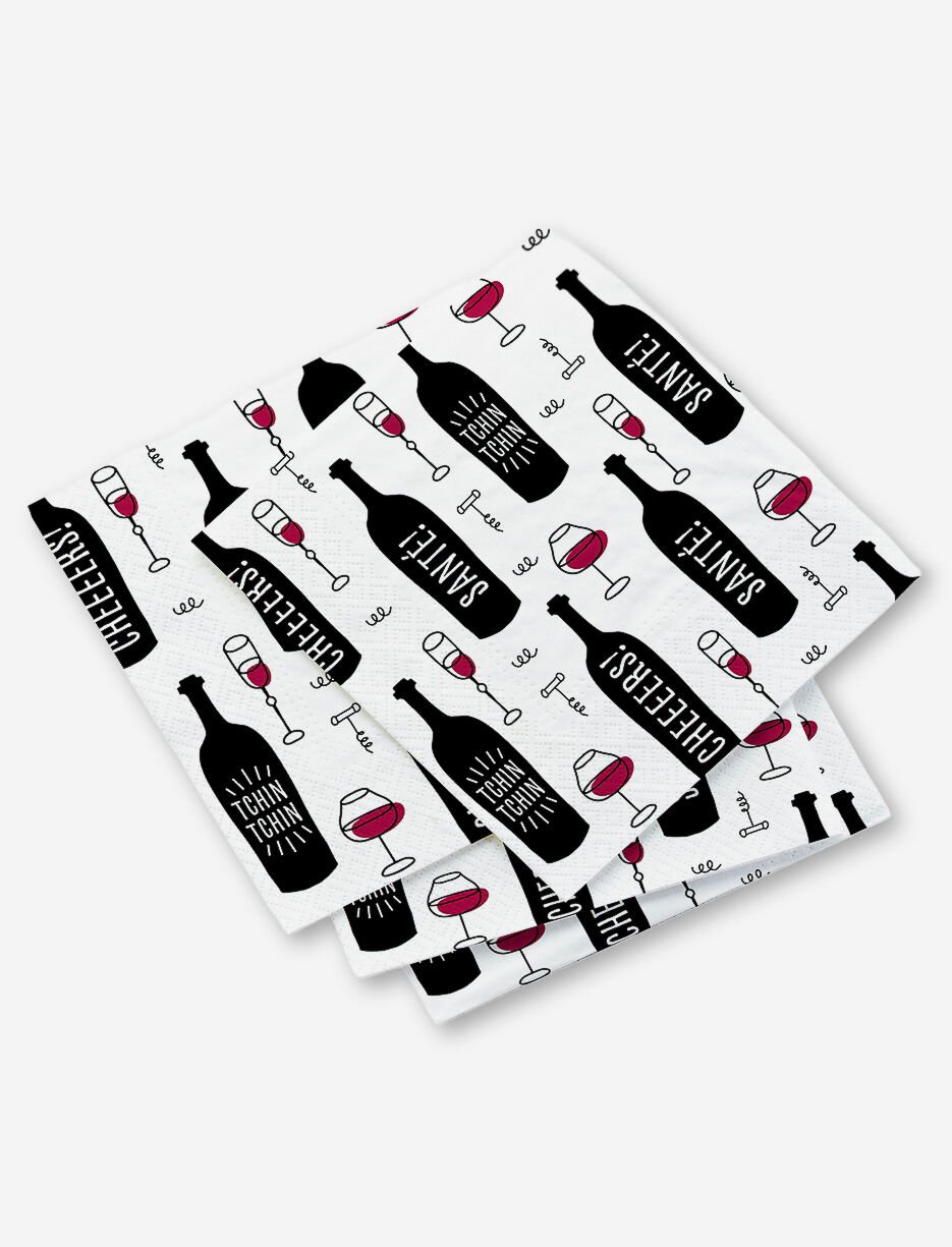 Serviettes de table en papier - paquet de 20