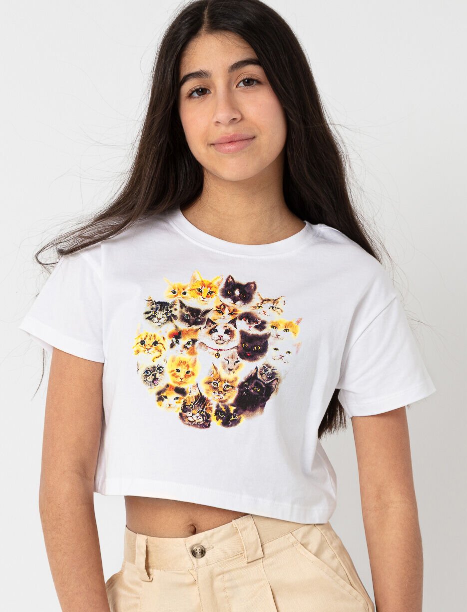 Cropped Graphic T-Shirt