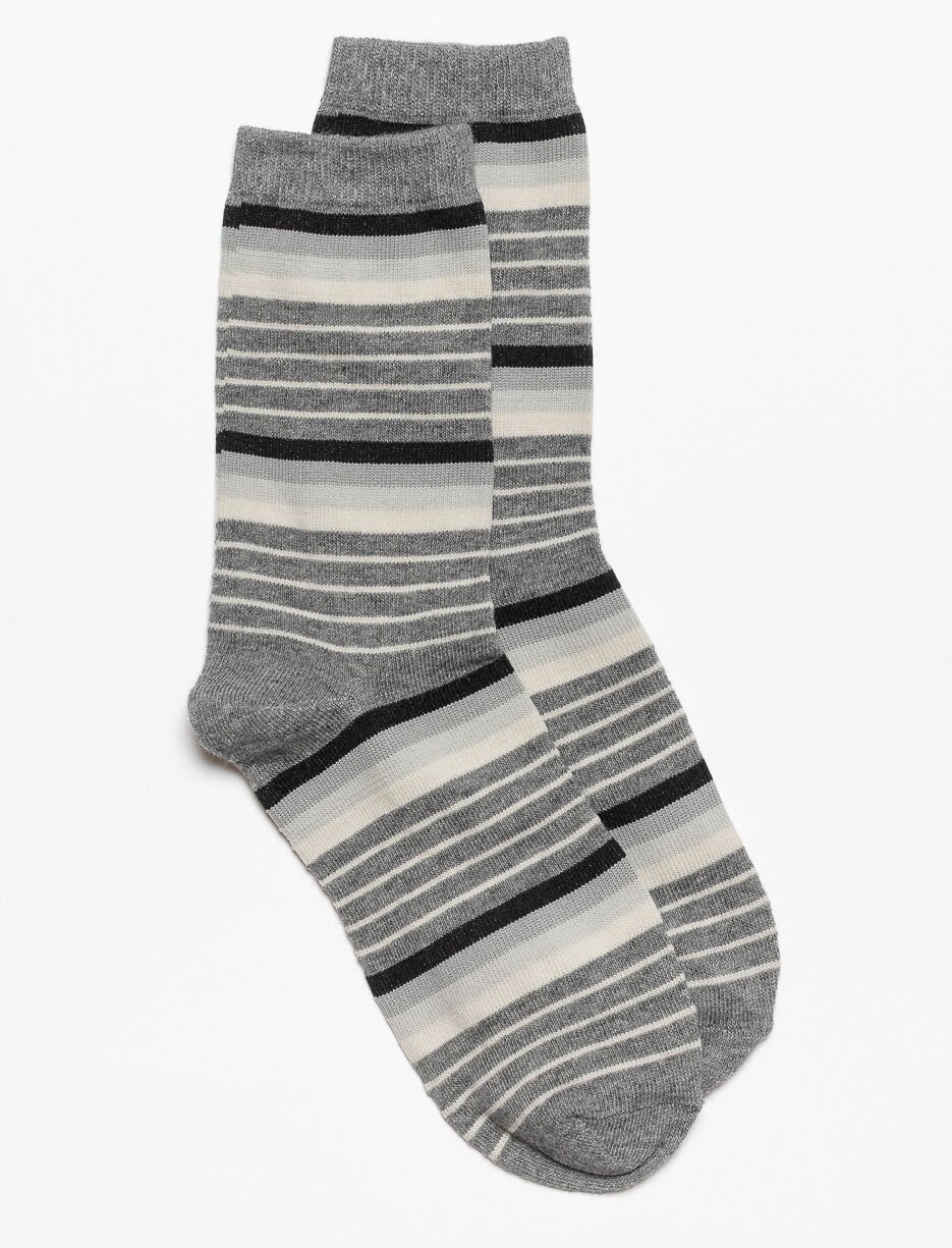 Striped Crew Socks