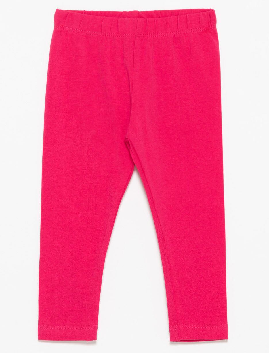 Legging en coton bio - bébé fille
