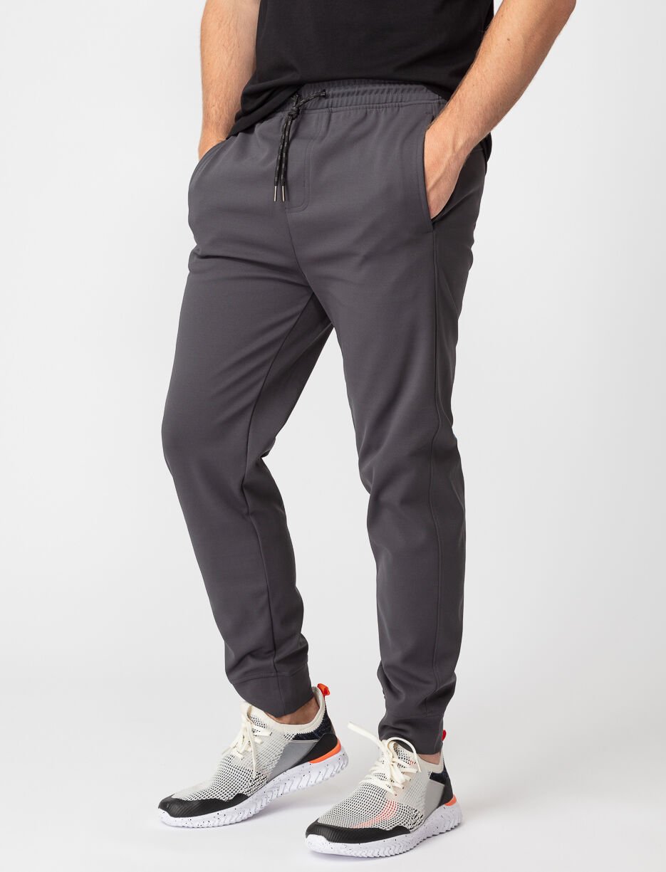 Pantalon jogger coton ouaté
