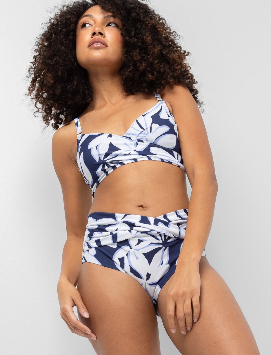 Haut de bikini croisé bonnet D